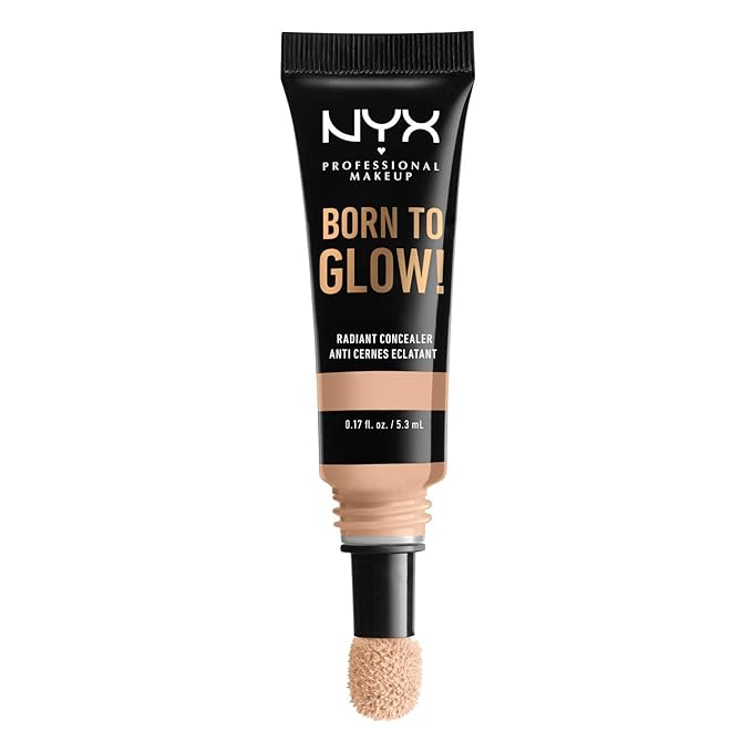 NYX PROFESSIONAL MAKEUP Born To Glow Radiant Concealer, Medium Coverage - Vanilla-Velvo Beauty