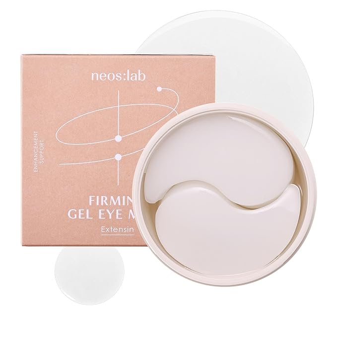 Firming Gel Eye Mask 60ea (30pairs) - Refreshing Hydrogel Eye Patch with Collagen, Peptide, Rice Ceramide, Lactobacillus Ferment for a Firm Eye Area, Reduces Fine Lines, Eye Bags, Puffy Eye-Velvo Beauty