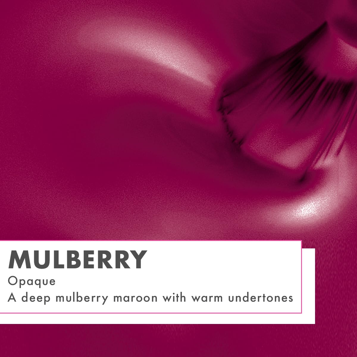 Olive & June Quick Dry Nail Polish | Instant, Fast-Drying, Smudgeproof Color | 15-free, Vegan, Cruelty-Free Formula | Lasts up to 5 Days | Salon-Quality Manicure, Pedicure at Home | Mulberry | Maroon-Velvo Beauty