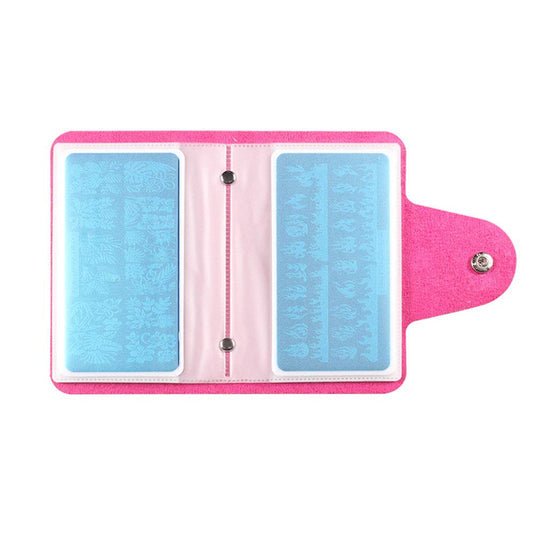Stamping Plates Mix Designs Retangle Stamp Stamping Image Fashion Design Plate Print Nail Art Template (Stamping Tool case)-Velvo Beauty