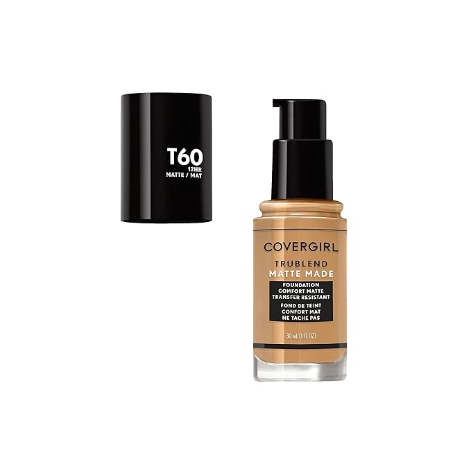 COVERGIRL TruBlend Matte Made Liquid Foundation, Warm Sun-Velvo Beauty
