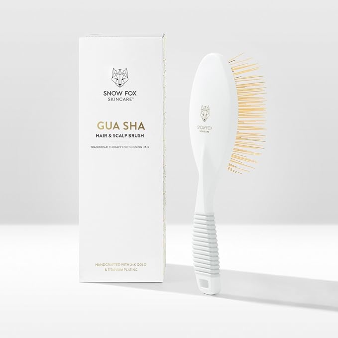 Gua Sha Hair & Scalp Brush-Velvo Beauty