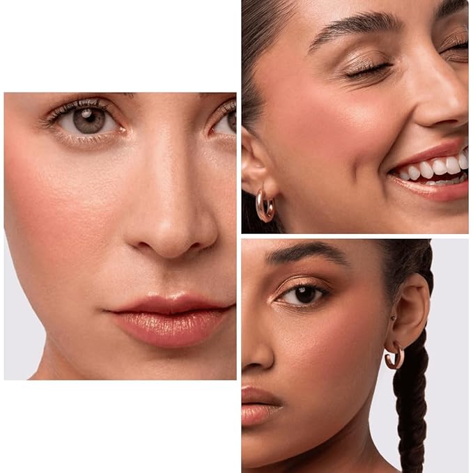 Makeup Powder Blusher - "Tantrum" - 4g / 0.141oz - Pigmented, Buildable, Lightweight Powder Blush for a Radiant, Healthy, Natural Glow. Versatile Shades - Pink, Coral, Peach & Golden Hues-Velvo Beauty