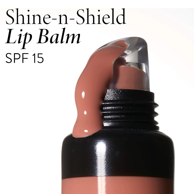 LAURA GELLER NEW YORK Shine-n-Shield Lip Balm SPF 15, Sunset Sands - Nourishes, Hydrates & Protects Lips-Velvo Beauty
