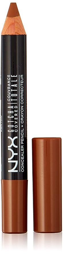 NYX Professional Makeup Gotcha Covered Concealer Pen, Cocoa, 0.04 Ounce-Velvo Beauty