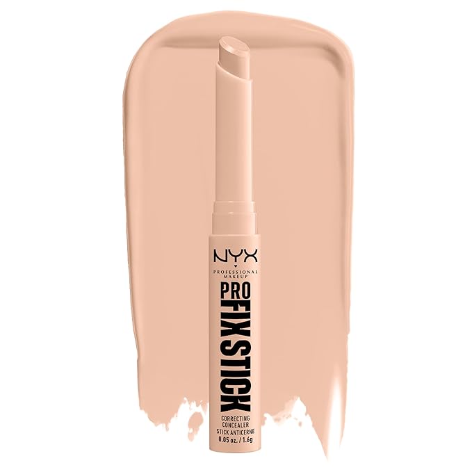 NYX PROFESSIONAL MAKEUP Pro Fix Stick Correcting Concealer, Buildable Medium Coverage Concealer Stick - Light-Velvo Beauty