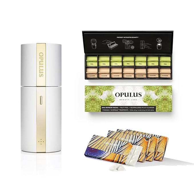 Smooth & Brighten System Collection, Activator with AHA Facial & Vitamin C Concentrate, Skin Renewal Trio, Skin Care Routine,Suitable for Dry Skin, Gift Bundle / Starter Kit-Velvo Beauty