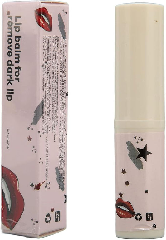 Lip Balm, Remove Dark Lip Portable Mild Easy To Apply Nourishing Lip Balm Brightening Lips Beeswax for Night for Women, facial skin care products-Velvo Beauty