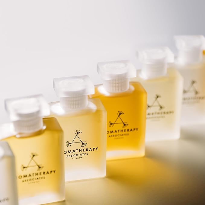 Aromatherapy Associates Support Equilibrium Bath and Shower Oil – Hydrating Oil with 3 Essential Oils to Uplift Mind, Body, and Spirit (1.86 oz)-Velvo Beauty