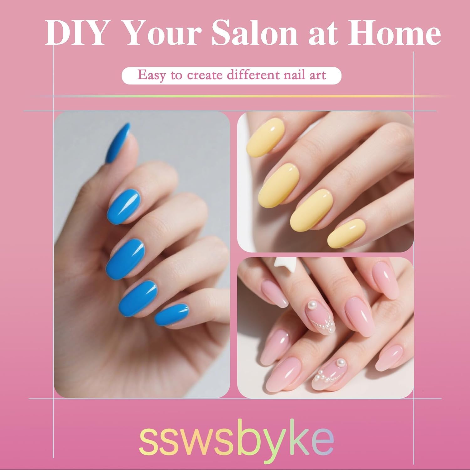 Medium Oval Nail Tips, SSWSBYKE 300pcs Soft Gel Nail Tips for Full Cover Pre-Shaped Acrylic Fake Nails Tips 15 Sizes Half Matte Press On Nails for Extension Home DIY Salon-Velvo Beauty