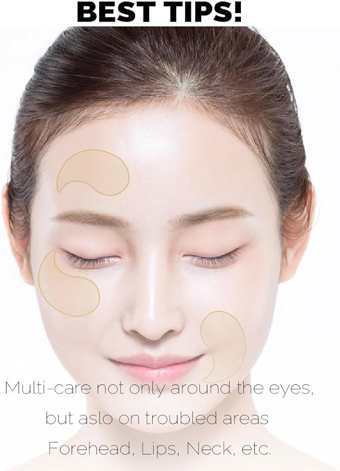 PS.PRETTYSKIN Gold Collagen Hydrogel Eye Patch 60-Sheets-Velvo Beauty