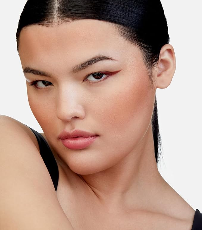 MAKE Beauty Skin Mimetic Microsuede Bronzer Powder - Matte Bronzing Powder Contour, Buildable Formula, Non Comedogenic, Long Lasting Color. Shade - Lunar for Fair to Light Skin-Velvo Beauty