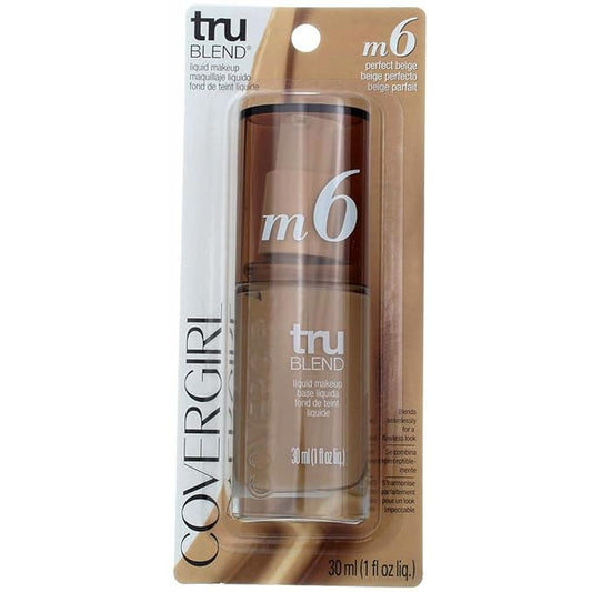 Covergirl Trublend Liquid Makeup, Perfect Beige, 5 Ounce-Velvo Beauty