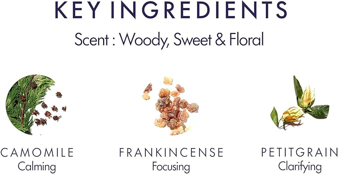 Aromatherapy Associates De-Stress Pure Essential Oil Blend. Premium Undiluted Blend to Clear The Mind. Hand-Crafted with Frankincense, Chamomile and Petitgrain (0.33 fl oz)-Velvo Beauty