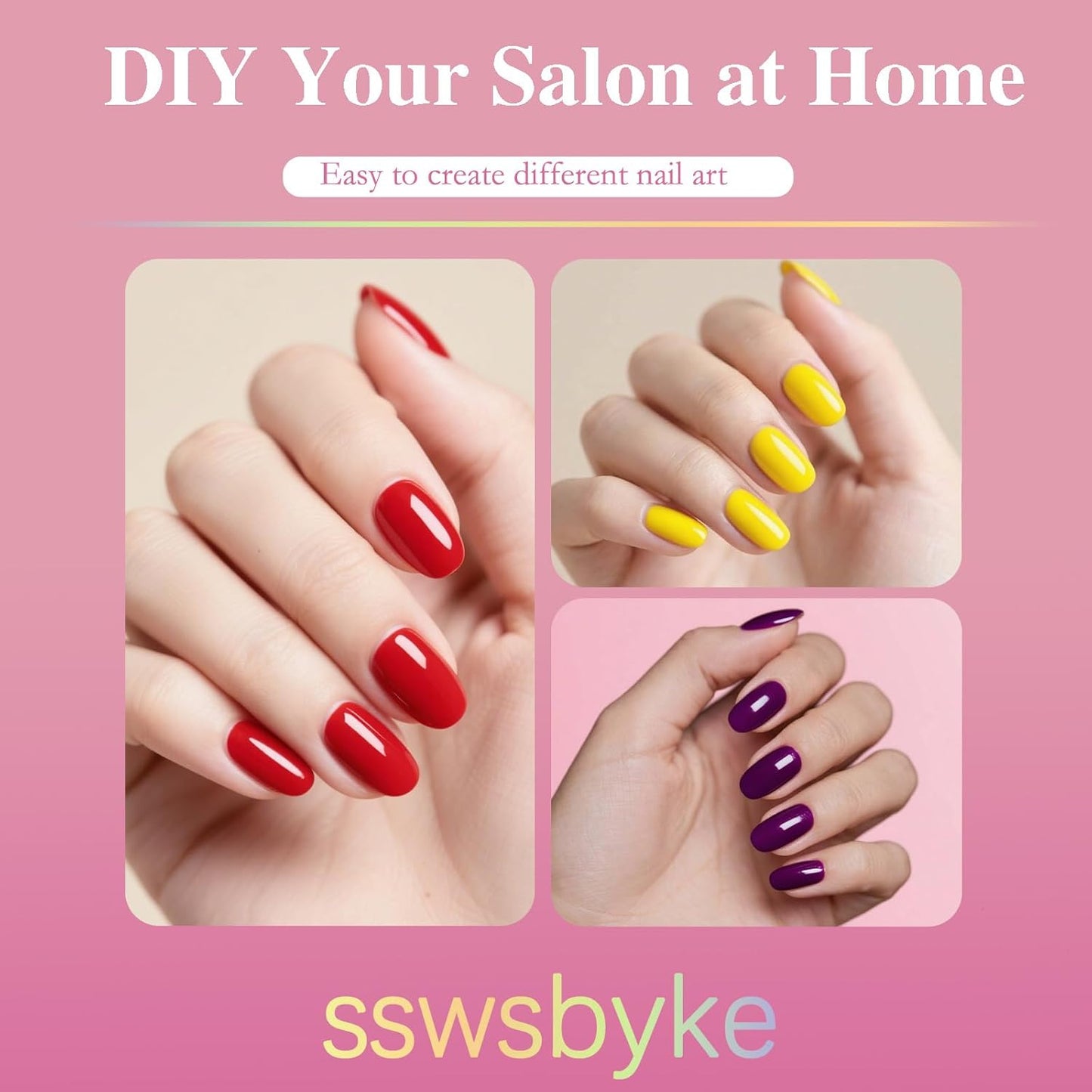 Short Oval Round Nail Tips, SSWSBYKE 300pcs Gel Acrylic Nail Tips for Full Cover Pre-Shaped Fake Nails Tips Half Matte Press On Nails for Extension Home DIY Salon 15 Sizes-Velvo Beauty