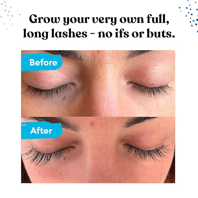 Silly George Eyelash Growth Serum for Thicker, Fuller, Longer & Bold Eyebrows, Premium Serum, Lashes & Brows Enhancer, (3ml, 0.1 Fl. oz)-Velvo Beauty