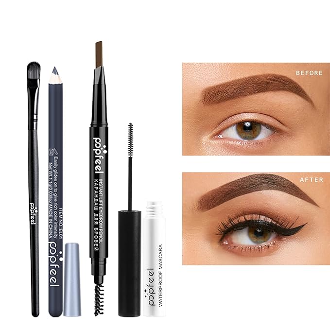 All in One Makeup Kit for Women Full Kit Girls Makeup Gift Sets Xmas Essential Bundle Include Eyeshadow Palette Lipstick Blush Concealer Eyeliner Mascara Foundation Brush Eyebrow Pencil-Velvo Beauty