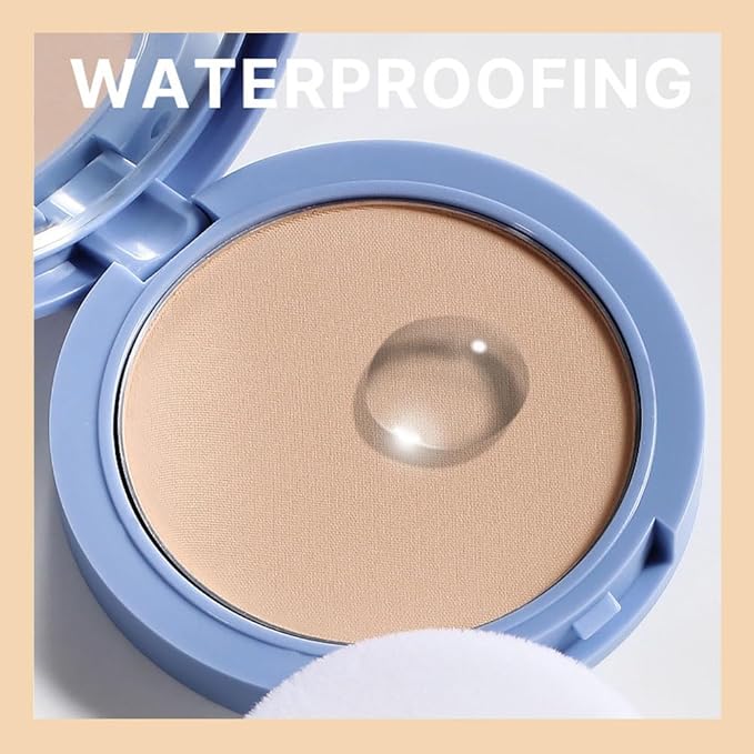 Pressed Matte Face Powder Makeup & Setting Powder for Poreless Wrinkle Blurring Contour Concealer Finishing,Lightweight,High Coverage,Shine Control, N.W 10g (01#)-Velvo Beauty