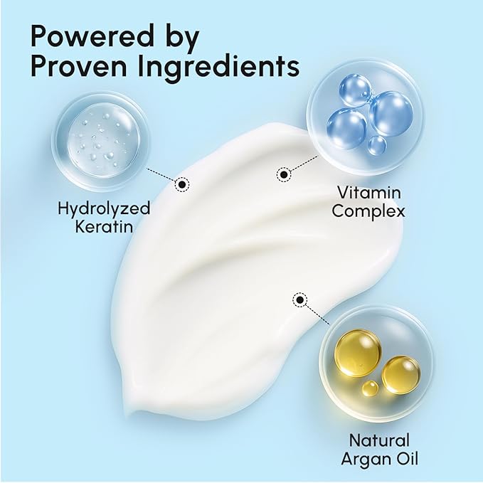 MAREE Leave In Hair Mask Keratin Treatment Conditioner - Leave In Conditioner for Curly Hair, Dry Damaged and Wavy - Extremely Deep Conditioning Mask - Hair Moisturizer - Tratamiento Para el Cabello-Velvo Beauty