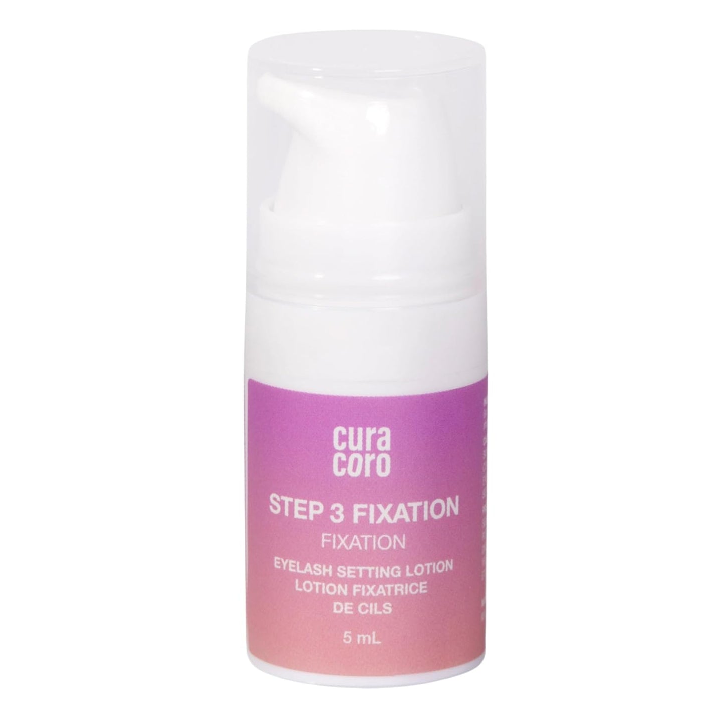 Curacoro Lash Lift Fixation Lotion - Professional Eyelash Perm Kit, Semi-Permanent Lash Curling, Nourishing Collagen, Hygiene Safe & Easy to Clean, Professional Use (Step 3)-Velvo Beauty