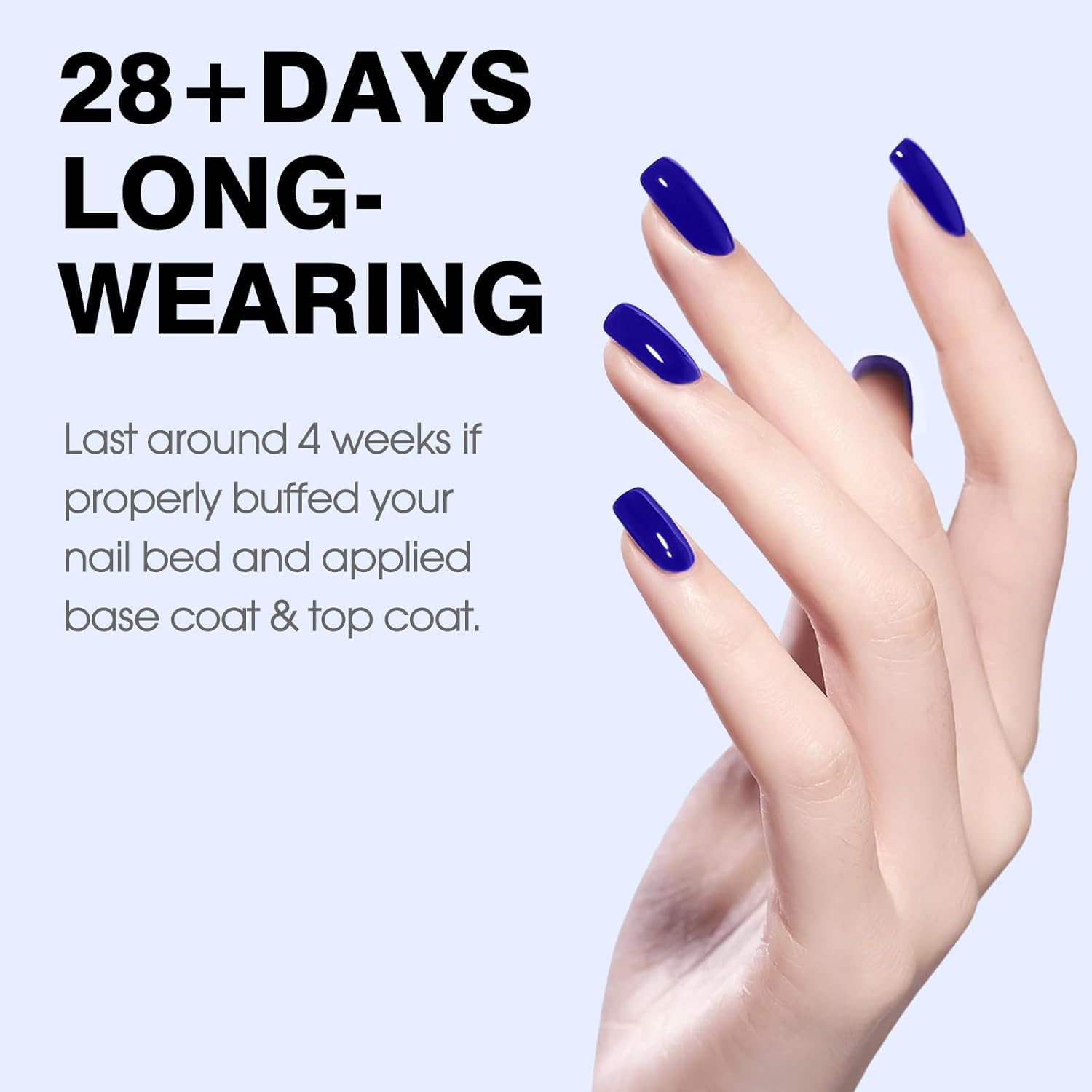 CANNI Royal Blue Gel Nail Polish – Classic Deep Navy Blue UV LED Soak Off High Gloss, Long Lasting Nail Polish Gel for Salon and Home Manicure-Velvo Beauty