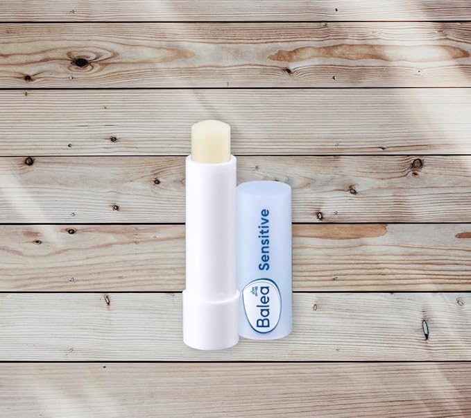 Balea Lip Care Sensitive, Moisturizing Lip Balm with Aloe Vera 9.6 g (pack of 2) - German product-Velvo Beauty