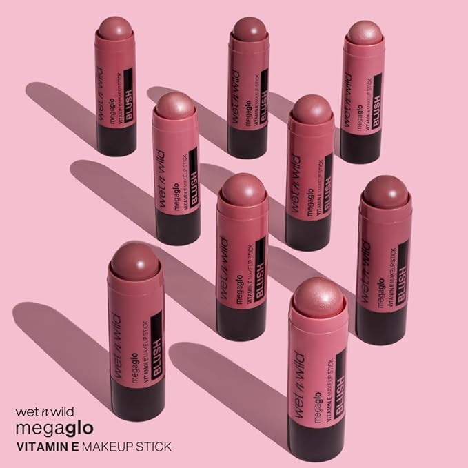wet n wild Mega Glo Makeup Stick, Buildable Color, Versatile Use, Cruelty-Free & Vegan - Current Jam-Velvo Beauty