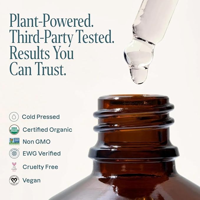 Cliganic Organic Castor Oil, 100% Pure (8oz with Eyelash Kit) - For Eyelashes, Eyebrows, Hair & Skin | Natural Cold Pressed Unrefined Hexane-Free (Packaging May Vary)-Velvo Beauty