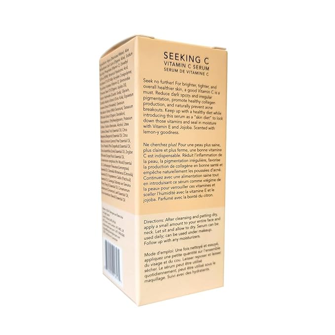 Eight Saints Vitamin C Serum For Face, Anti Aging Facial Serum, Hyaluronic Acid, Vitamin E, Organic Aloe Vera and Jojoba Oil, Hydrating & Brightening Serum for Dark Spots, Fine Lines and Wrinkles, 1oz-Velvo Beauty