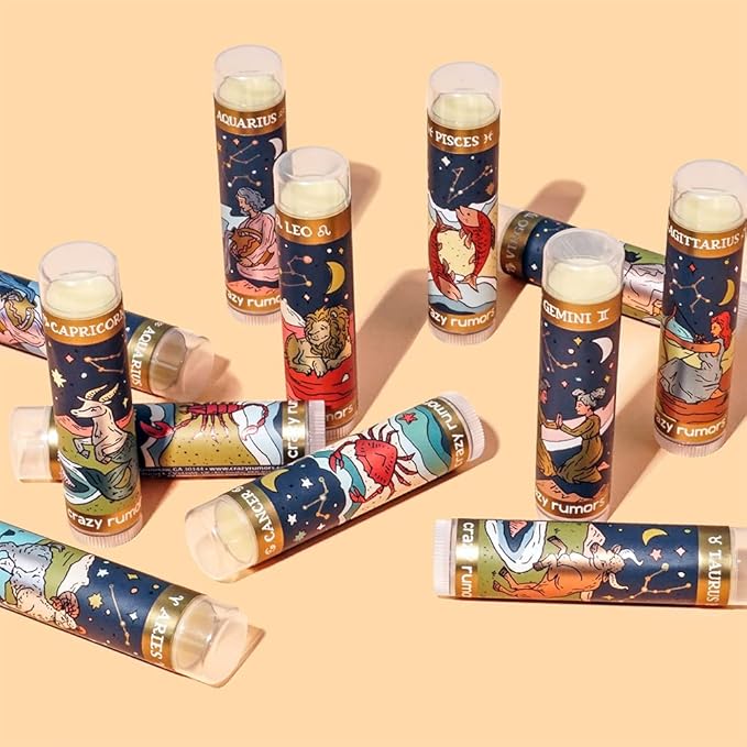 Crazy Rumors Lip balm Aquarius Zodiac-Velvo Beauty