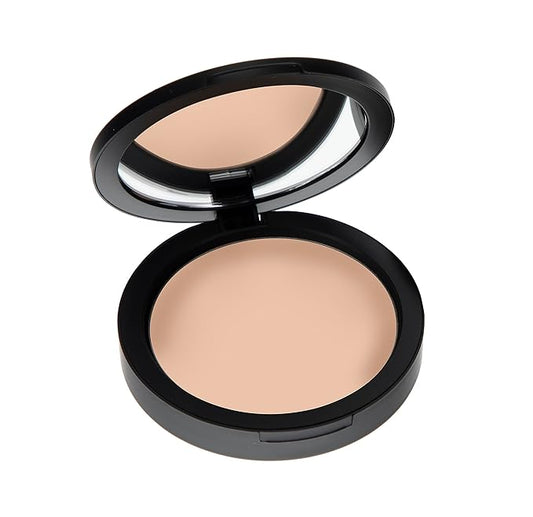 Mineral Dual Powder in Due Date (Medium) | 4-in-1 Pressed Mineral Foundation with SPF 15 for Flawless Glow & Soft Looking Skin | Oil Free, Talc Free, Gluten Free | 0.45 Oz | by Mommy Makeup-Velvo Beauty
