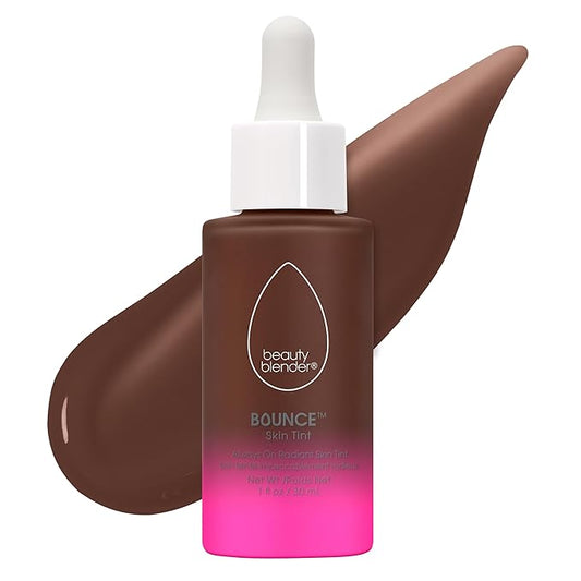Beautyblender 12-Hour Always on Radiant Skin Tint, Breathable Serum Foundation Stays Put for All Day Long Wear, Infused with Hyaluronic Acid & Niacinamide, Deep 5-Velvo Beauty