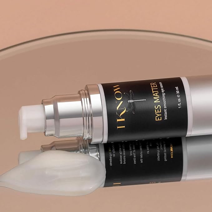EYES MATTER Instant Smoothing Eye Serum, Rapid Wrinkle Reducer, Rejuvenating, Brightening Treatment for Fine Lines, Puffiness & Dark Circles, (1oz)-Velvo Beauty