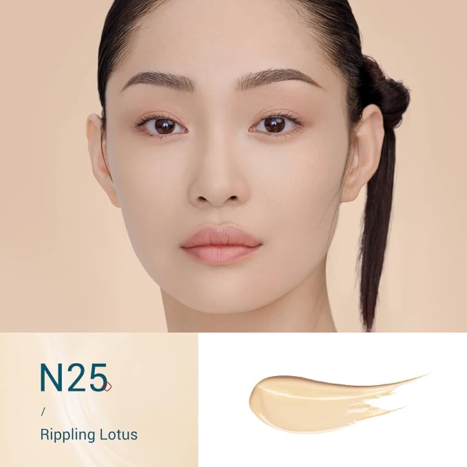 FLORASIS Flawless Jade Breathable Longwear Cushion Foundation (N25 Rippling Lotus)-Velvo Beauty