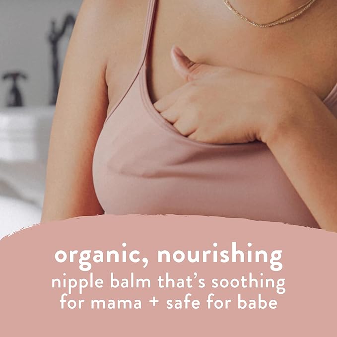 The Honest Company Honest Mama Calm Your Nip Balm | USDA Certified Organic Nipple Cream | 1.75 fl oz-Velvo Beauty