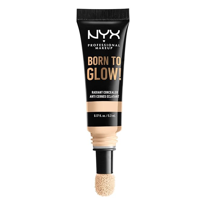 NYX PROFESSIONAL MAKEUP Born To Glow Radiant Concealer, Medium Coverage - Pale-Velvo Beauty