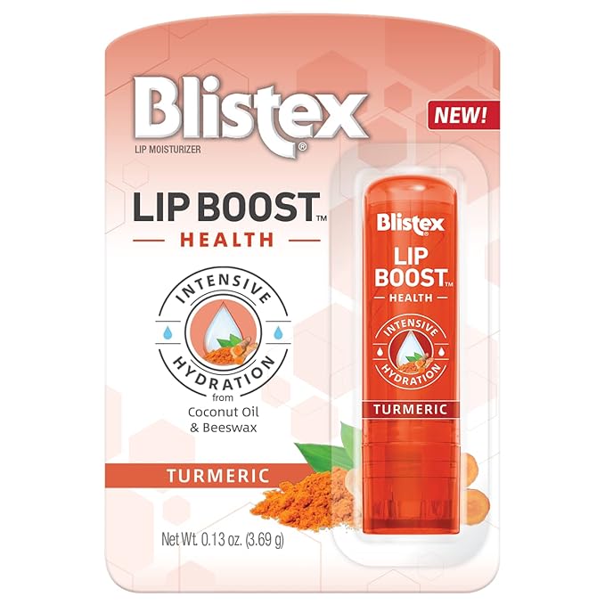 Blistex Lip Boost Health Intensive Hydration Tumeric Moisturizer-Velvo Beauty