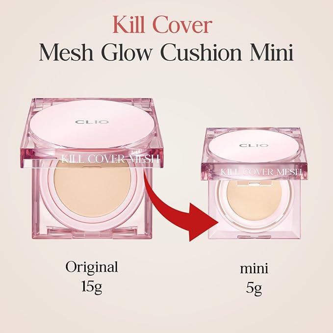 CLIO Kill Cover Mesh Glow Cushion (Mini, 5g, 4 GINGER)-Velvo Beauty