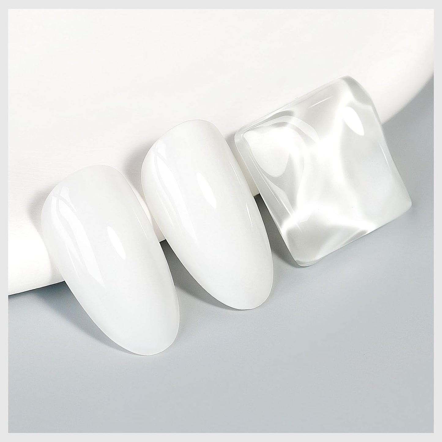 Nail Polish Milky White, Air Quick Dry Nail Lacquer Sheer Color, Regular Fast Drying Fingernail Polish Bulk Non Gel Long-Lasting DIY Salon Gift For Women-Velvo Beauty