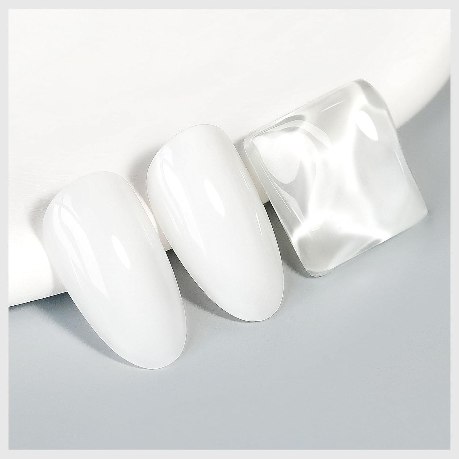 Nail Polish Milky White, Air Quick Dry Nail Lacquer Sheer Color, Regular Fast Drying Fingernail Polish Bulk Non Gel Long-Lasting DIY Salon Gift For Women-Velvo Beauty