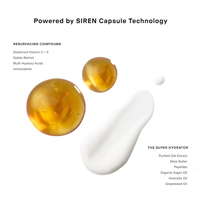 U Beauty - The U Beauty Duo - Resurfacing Compound & SUPER Hydrator Set - Vitamin C & E, Retinol, Hyaluronic Acid - Moisturizing Face Serum Duo for Smooth, Hydrated and Softer Skin, Set of 2 0.5 fl oz-Velvo Beauty