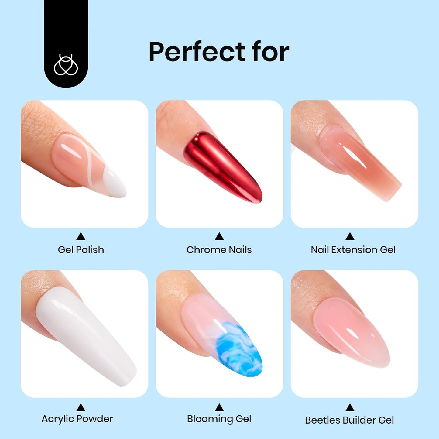 Beetles No Wipe Gel Top Coat, 15ml Top Coat Gel Nail Polish Clear Color Shine Finish and Long Lasting, Soak Off U v Nail Lamp Gift for Girls-Velvo Beauty