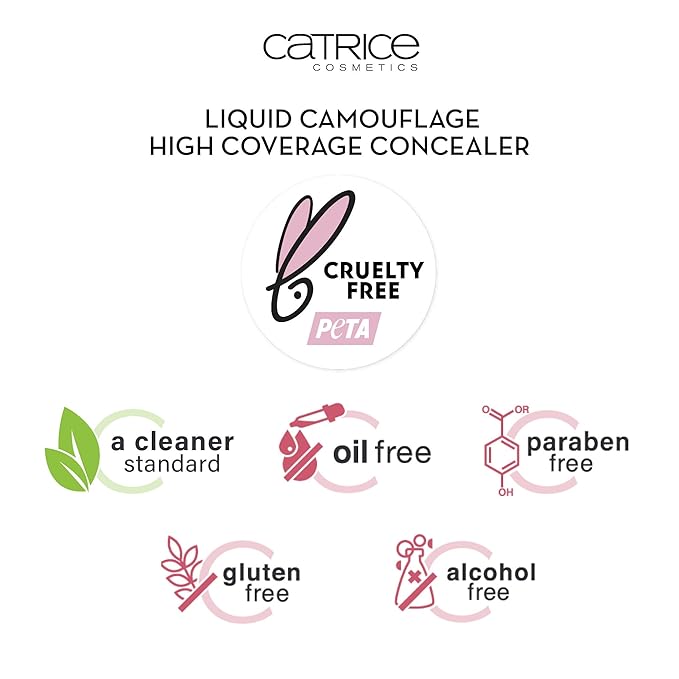 Catrice Liquid Camouflage Concealer (050 Rosy Ash) - Ultra Long Lasting Concealer for Optimal Coverage-Velvo Beauty