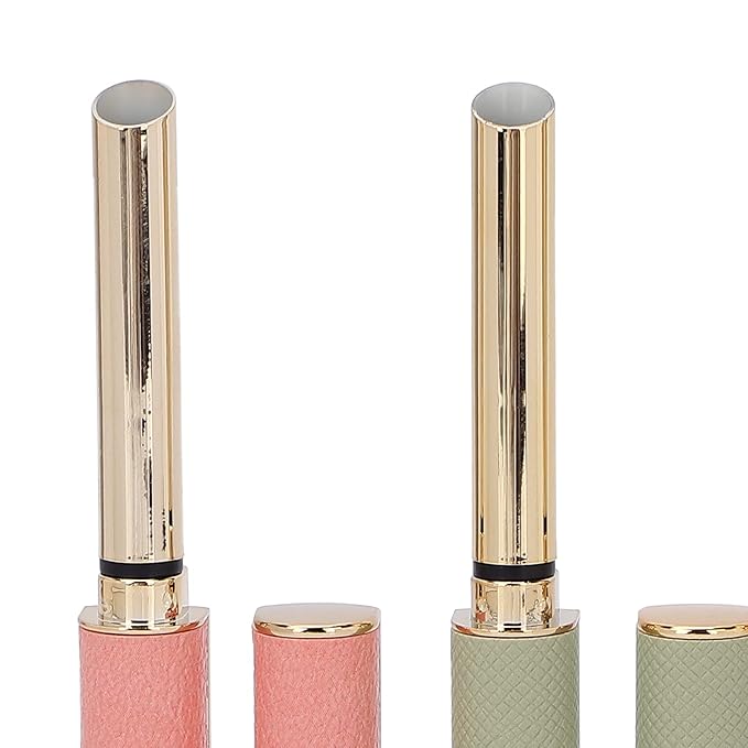 Sonew Empty Lipstick Tubes, 4Pcs Refillable DIY Lip Balm Tube Containers, Reusable Storage Containers Lip Balm Making Kit-Velvo Beauty