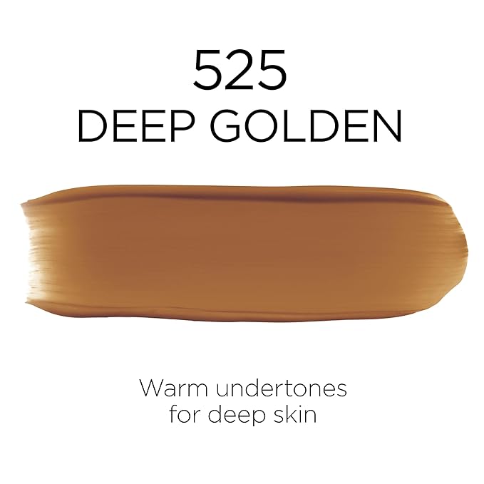 L'Oreal Paris Makeup Infallible Up to 32 Hour Fresh Wear Lightweight Foundation, 525 Deep Golden, 1 Fl Oz, Packaging May Vary-Velvo Beauty