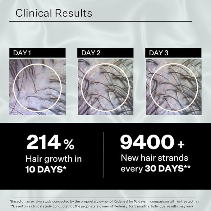 Peptide & Stem Cell Hair Growth Serum, AM & PM Bundle – Formula with Apple Stem Cells for Thicker, Stronger Hair – Stem Cell Scalp Serum for Hair Growth and Nourishment for Men & Women-Velvo Beauty