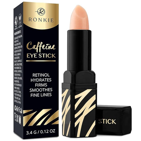 Caffeine Eye Cream for Dark Circles: Caffeine Eye Stick - Smooth Fine Lines and Hydrate Eye Area-Velvo Beauty