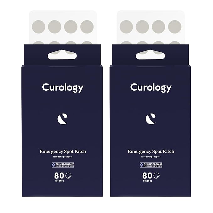 Curology Emergency Spot Pimple Patches for Face, Hydrocolloid Pimple Patches Fast-Acting, 160 Count-Velvo Beauty
