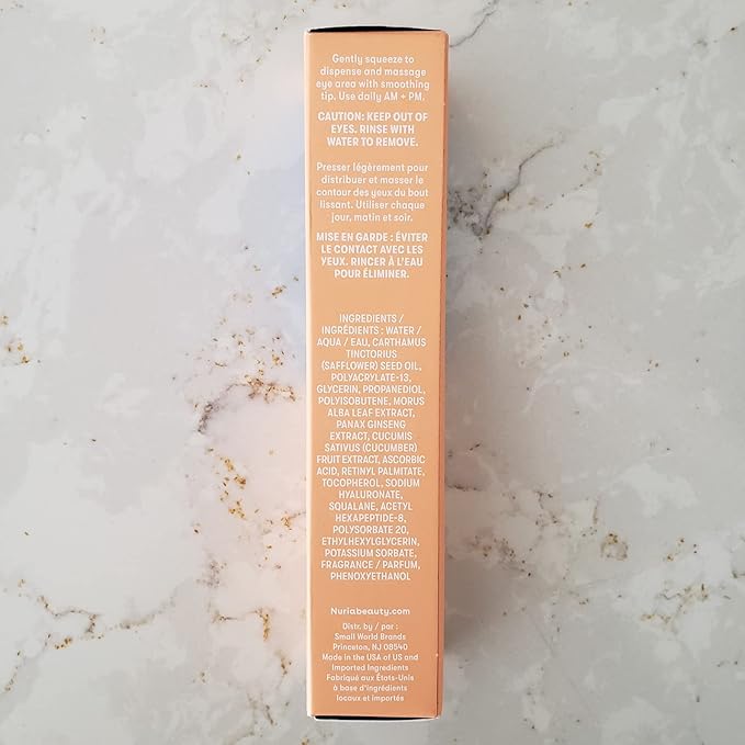 Nuria - Defend Triple Action Eye Cream for Dark Circles, Puffiness and Fine Lines, Nourishing Under Eye Cream with Ginseng and Mulberry Root, 15mL/0.5 fl oz-Velvo Beauty