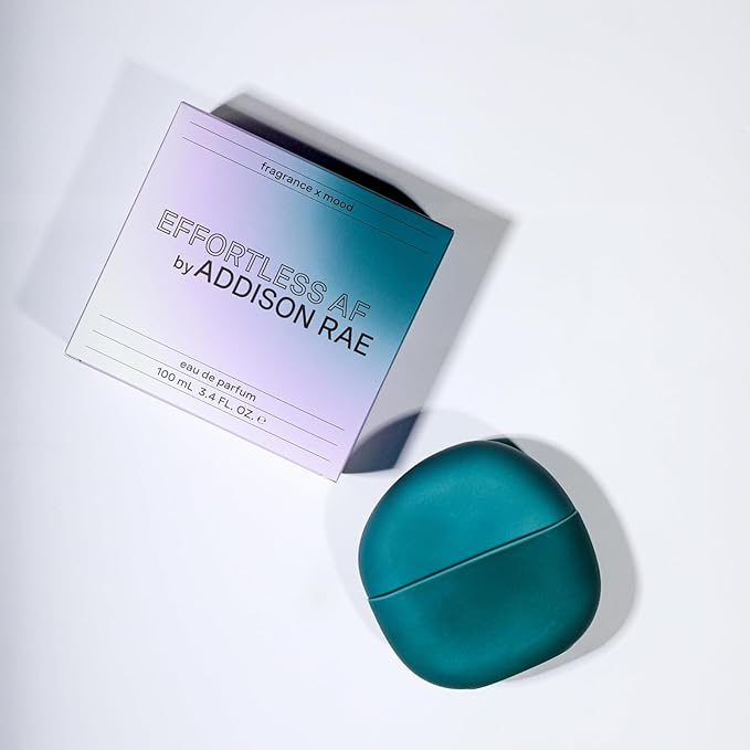 Addison Rae Fragrance Effortless - Luxury Perfume for Women - Fruity Floral Scent - Eau De Parfum - Notes of Apple, Plum, Pineapple - Long Lasting Vegan Travel Cologne - Gift for Her -3.4oz EDP Spray-Velvo Beauty